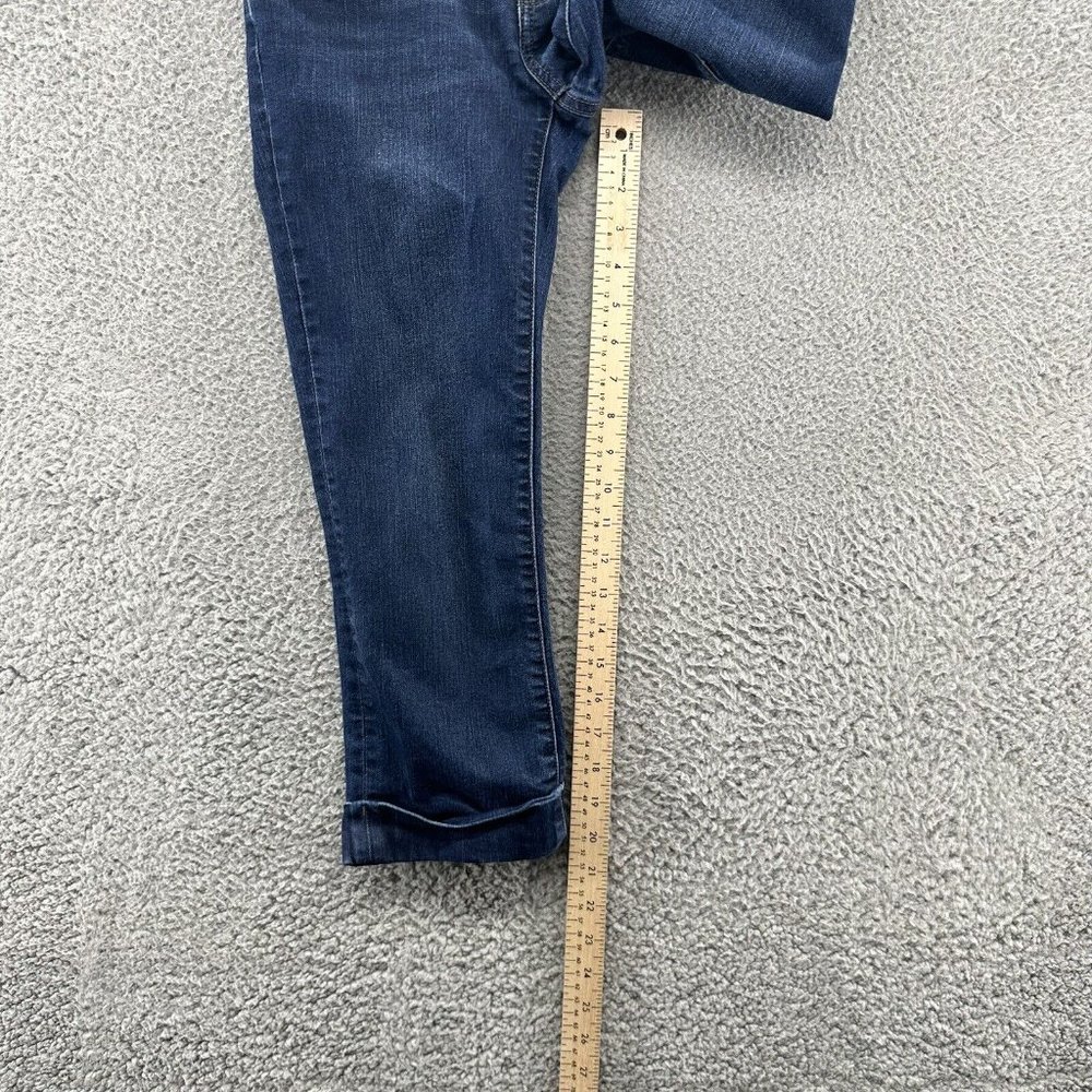 Soho Jeans Women's 2 Blue Denim Curvy Crop Jeans Size 2 - Picture 11 of 15